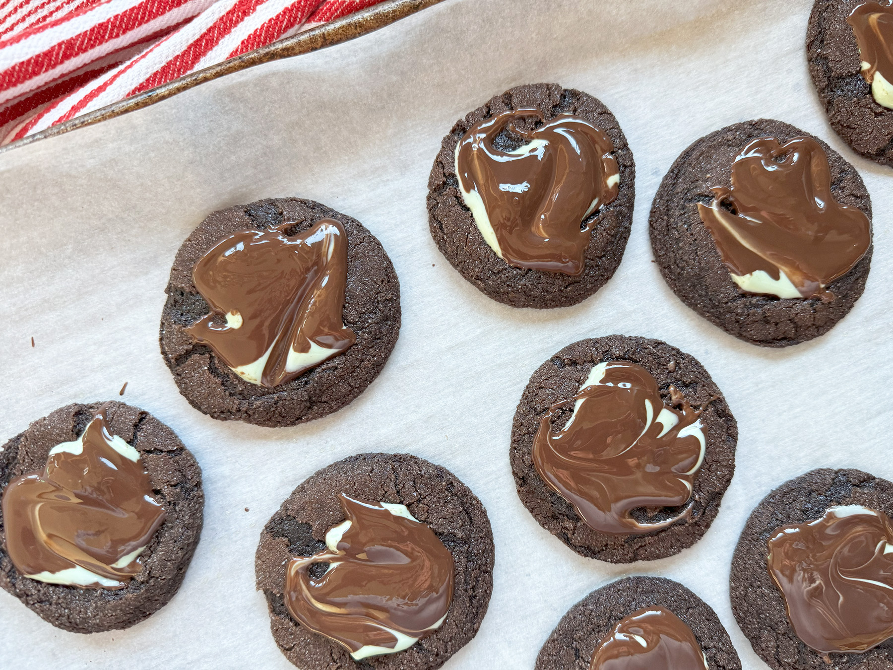 Andes Mint Chocolate Cookies