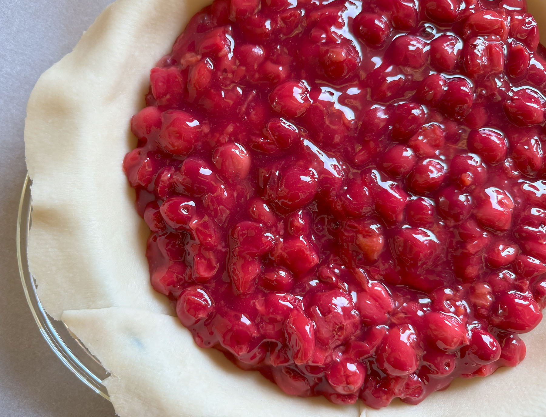 Valentine Cherry Pie