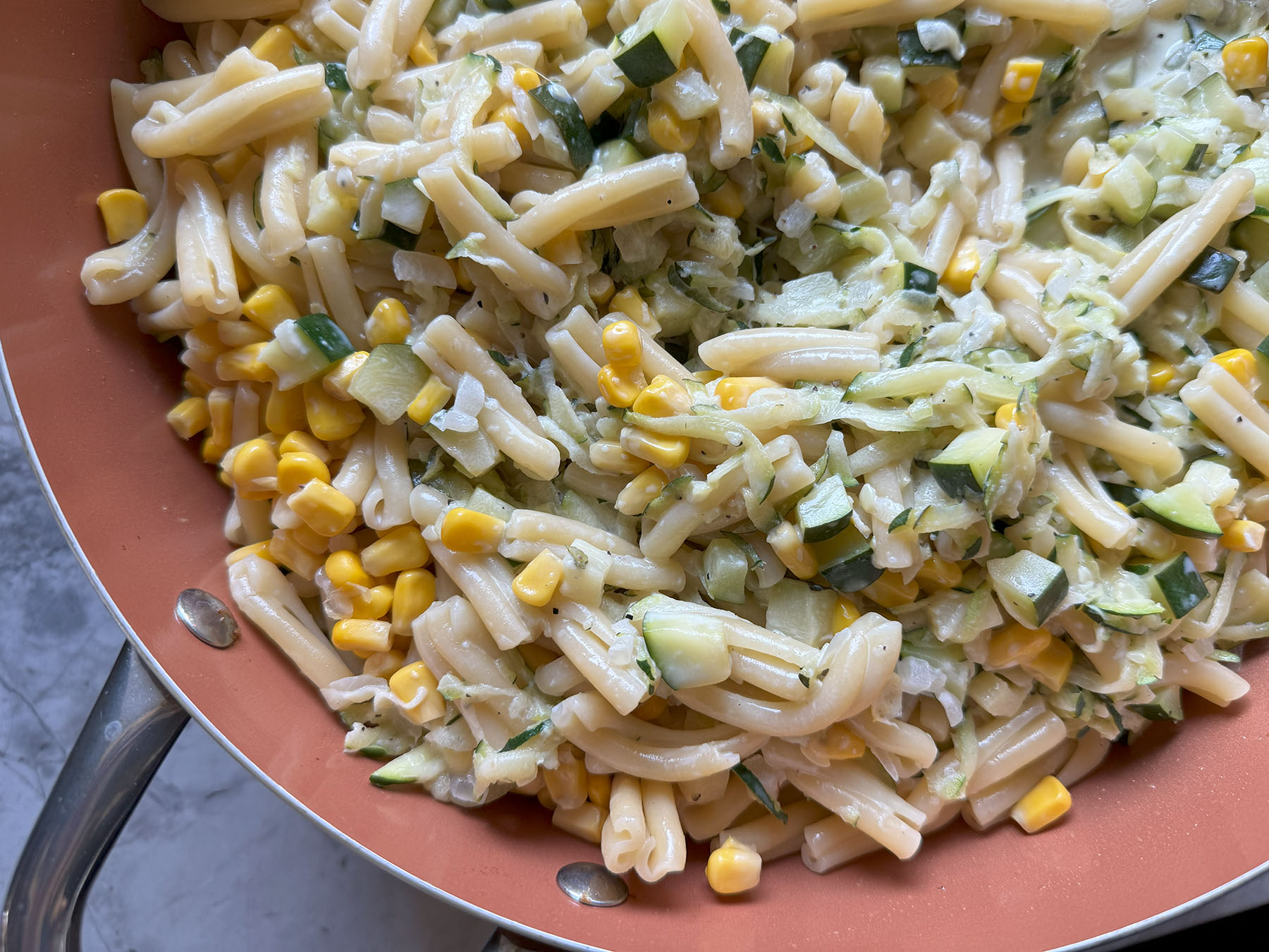 Creamy Zucchini Pasta