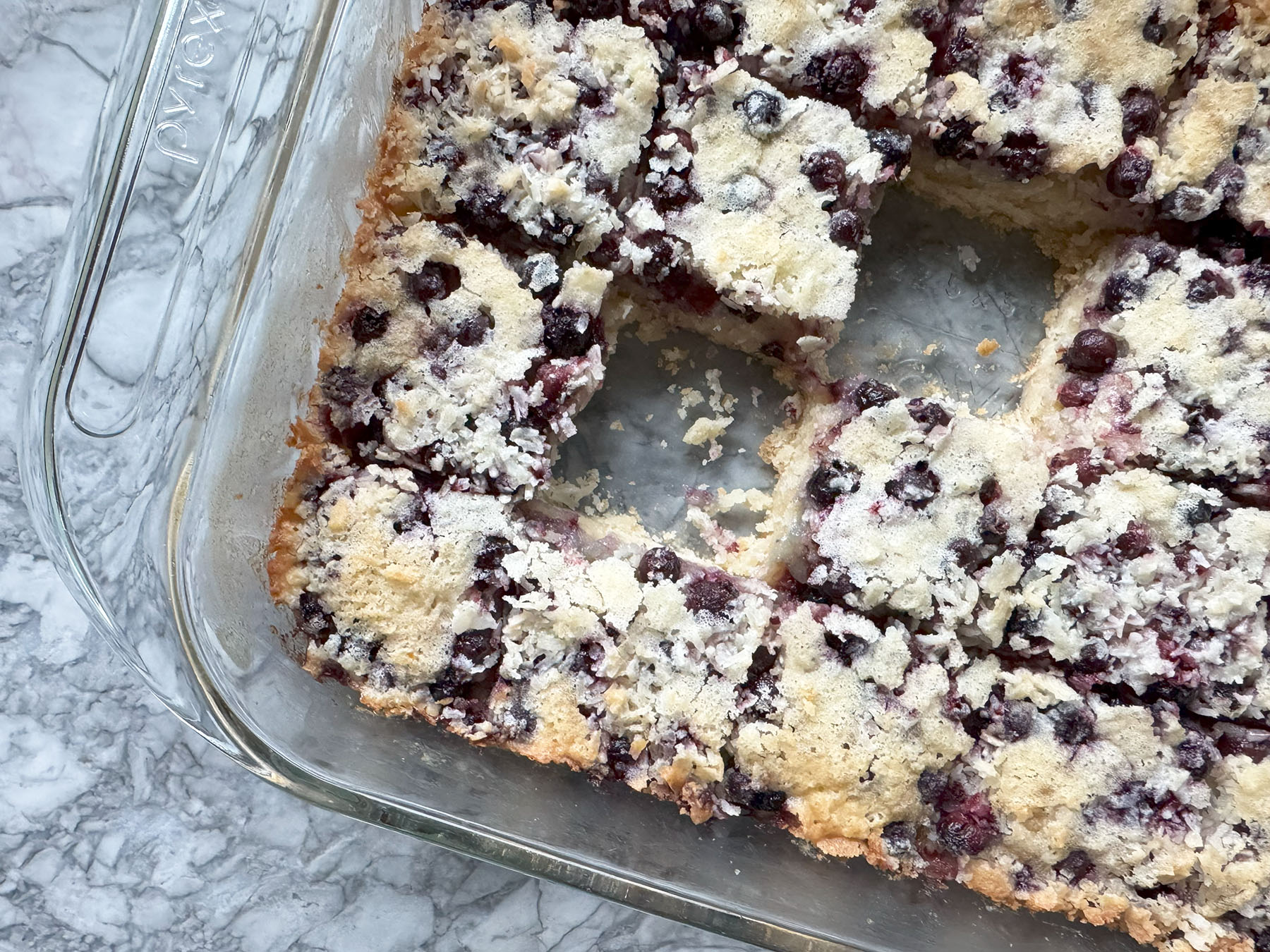 Saskatoon Coconut Squares