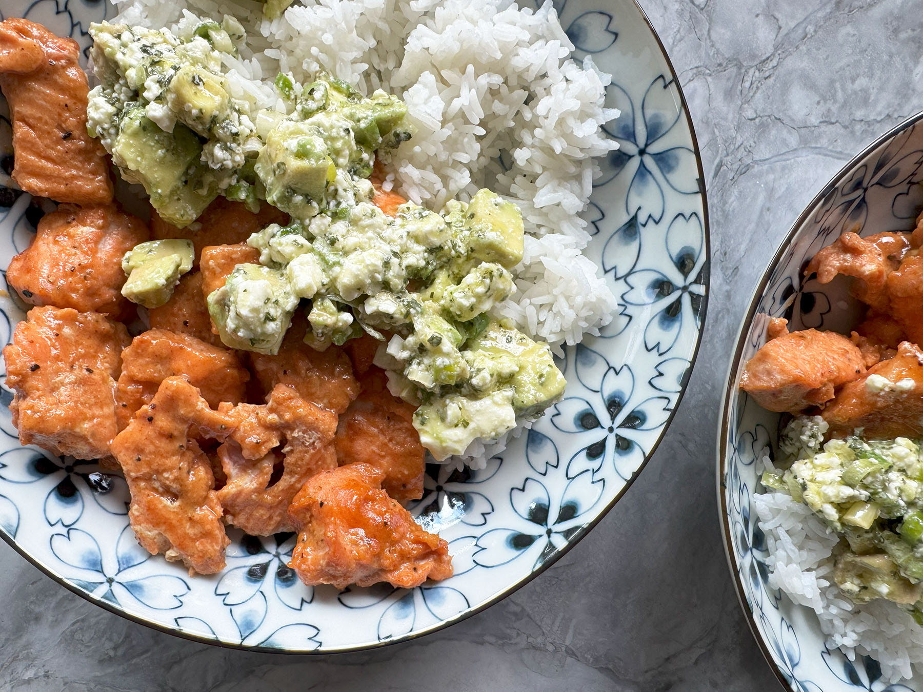 Honey Mustard Salmon Bowls