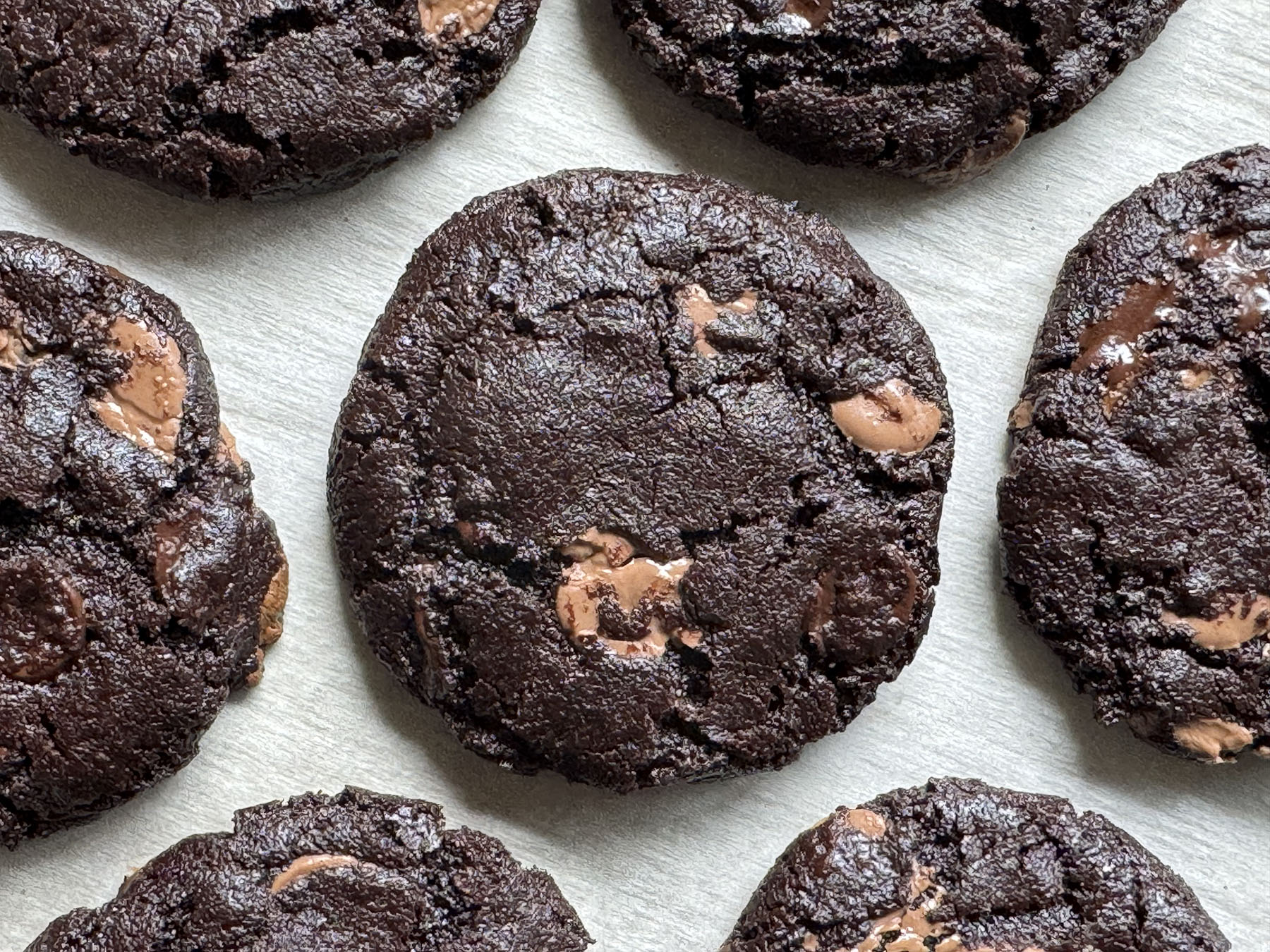 Double Double Chocolate Cookies